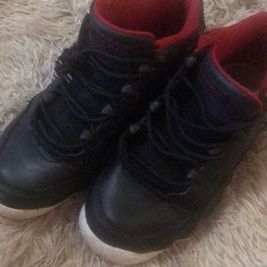 Jordan red and black 9s